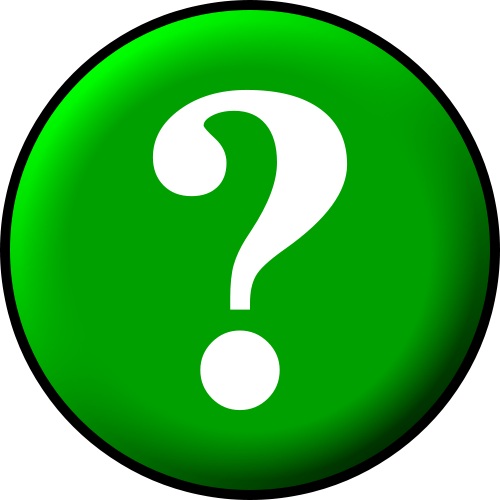 Green Circle Question Mark